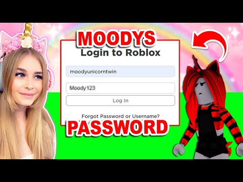 I *LEAKED* MOODYS PASSWORD In Adopt Me! (Roblox) 